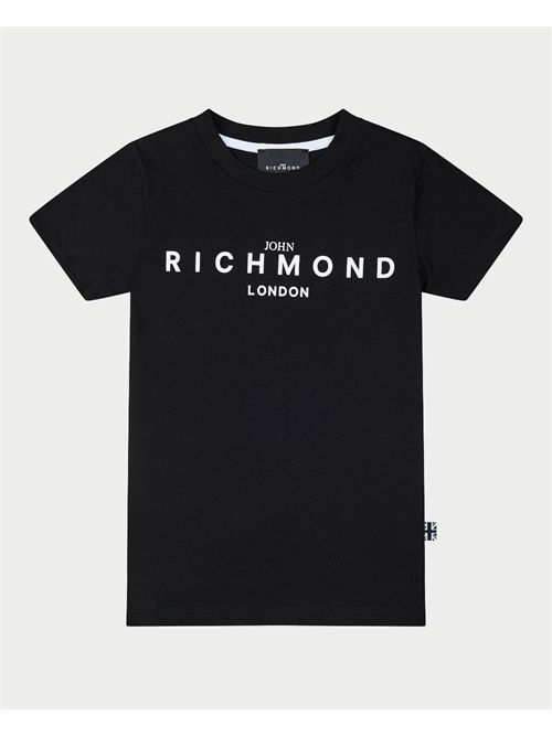 John Richmond Crew Neck Kids T-Shirt JOHN RICHMOND | RBP25003TSBLACK